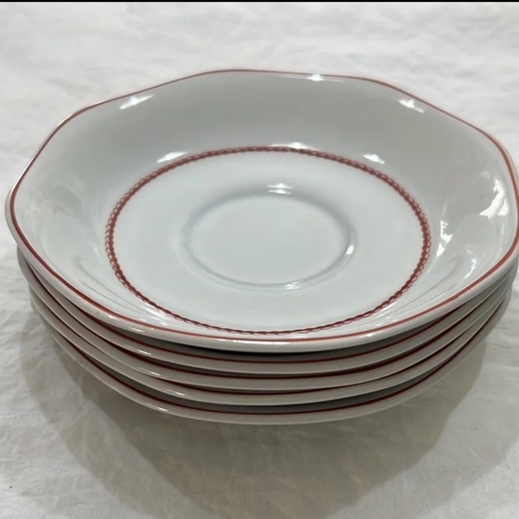 Wedgwood England Georgetown Collections Flying Cloud 5 3/4” Saucer (6)